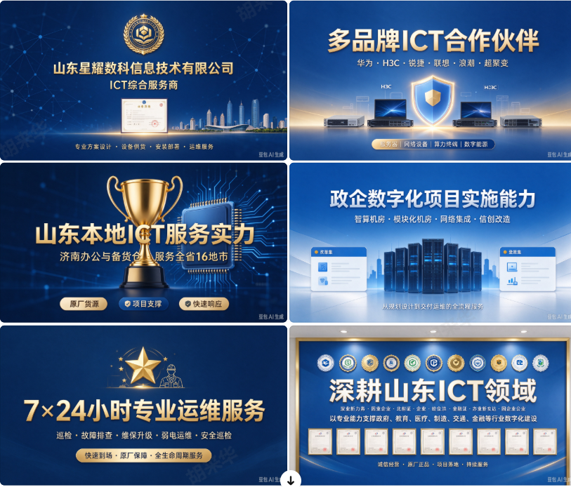 淄博华为 ICT 基础设施建设服务商｜政务、教育、医疗、工业数字化一站式解决方案落地